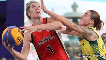 Watch Humboldt's Paige Crozon and Canada face the U.S. for bronze in Olympic women's 3x3 basketball action