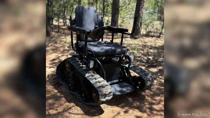 Manzano Mountains State Park debuts ADA all-terrain track chair