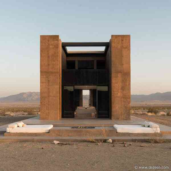 Malek Alqadi references Petra for series of follies in California desert