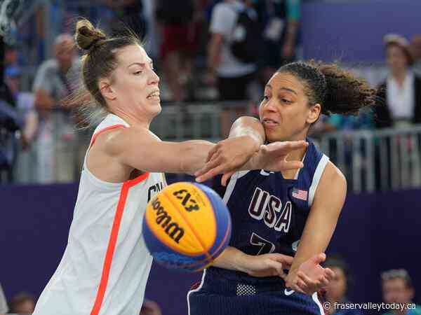 Medal streak ends for Canada at Paris Olympics with 3×3 basketball loss to U.S.
