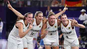 Medaillen-Märchen: Olympia-Gold für 3x3-Basketballerinnen