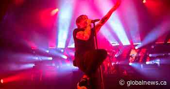 Thousands storm fences at free weekend Billy Talent concert in Port Colborne, Ont.