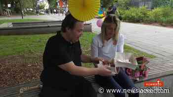 Estavana Polman is weer een jaartje ouder en viert het met Frank Evenblij