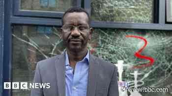 'My life is threatened - there is no hope here,' says owner of cafe set alight