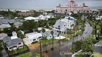 Tropical Storm Debby brings heavy rainfall as it weakens over southeastern U.S.
