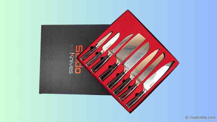 Get a razor sharp set of Japanese knives 74% off