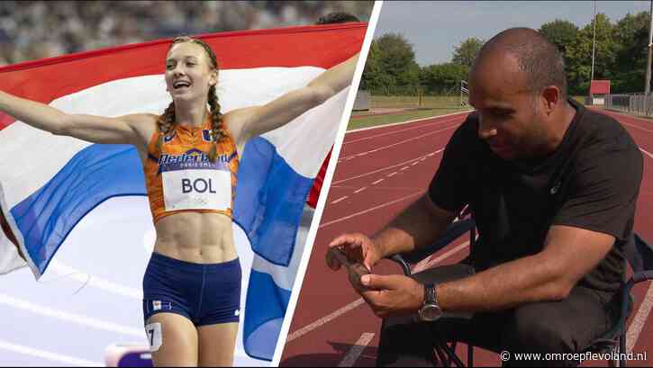 Almere - Oud-olympiër Timothy Beck geniet van atletiek-succes in Parijs