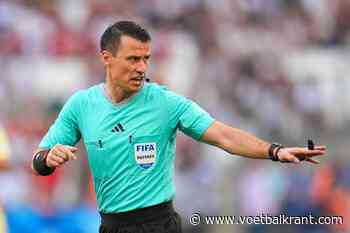 🎥 Opvallend moment tijdens Marokko-Spanje: scheidsrechter wordt na een kwartier omver gemaaid en kan niet meer verder