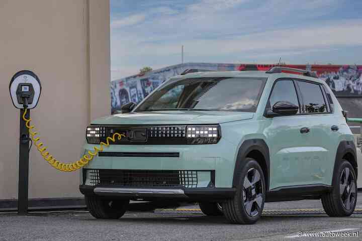 Meer EV's na Fiat Grande Panda krijgen geïntegreerde laadkabel