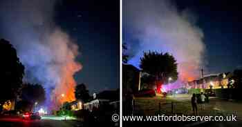Bushey house fire sees multiple fire engines called