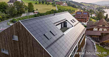 Neues ästhetisches Indach-Solarsystem à la Swisspearl