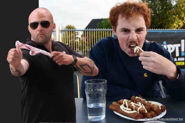 Twee opvallende wedstrijden in aantocht: Antwerps kampioenschap ‘curryworst eten’ en Kempisch kampioenschap ‘string schieten’