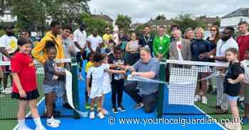 Croydon’s tennis courts reopen after £600,000 renovation project
