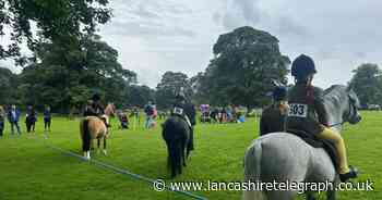 Monthly dressage competition taking place in Blackburn park