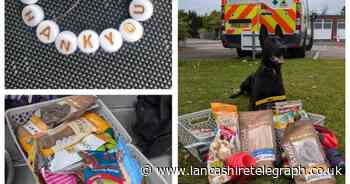 Lancashire Police's Dog Unit 'blown away' by kindness as gifts pour in