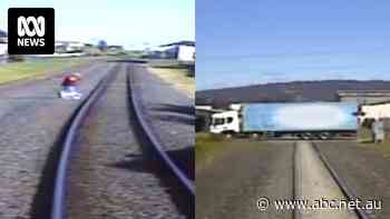 Would you risk it? Near misses at level crossings on the rise in Tasmania