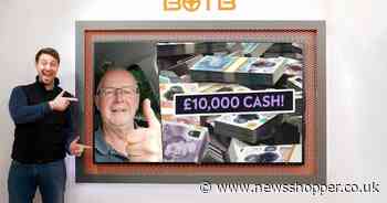 Lucky Bexley pensioner wins  £10,000 in THIRD time winning online competition