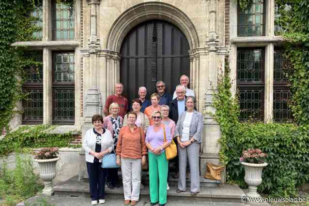 Neos Lennik bezoekt vernieuwd Kasteel van Gaasbeek