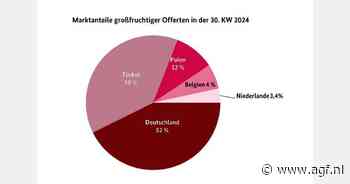 Kersen van hoge kwaliteit en groot kaliber waren vaak schaars"
