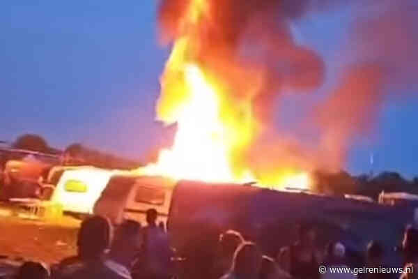 Twee verdachten (24 & 21) aangehouden voor brandstichting op Zwarte Cross camping
