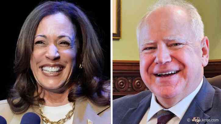 Live updates: Harris picks Walz as her running mate