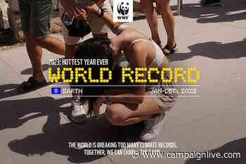 World Wildlife Fund spotlights global climate records in Olympics campaign