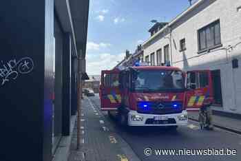 Slijpschijf liet brandweer uitrukken