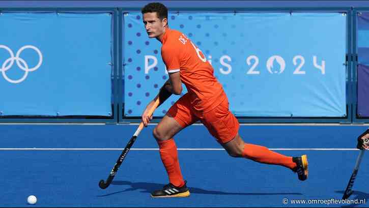 Almere - Hockeyer Jonas de Geus bereikt met Oranje olympische finale