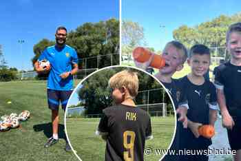Spaanse temperaturen én Spaanse trainer op Hobokens voetbalveld: “De jonge deelnemertjes tonen veel discipline, dat zien we graag bij Valencia CF”