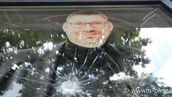 Tat am Berliner Wahlkreisbüro: Unbekannte schießen viermal auf Bild von SPD-Abgeordnetem