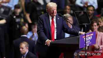 Gewagte These: Trump macht Harris verantwortlich für Börsen-Crash