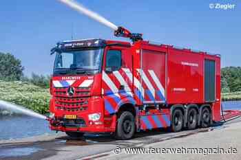 Gewaltiges Schaumlöschfahrzeug