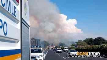 Incendi a Roma, serie di roghi nella zona sud della città. Fumo invade anche il Raccordo anulare