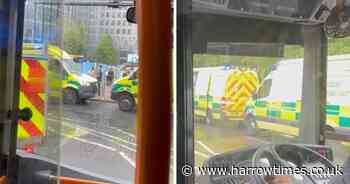 Man seriously injured after falling from height at busy London station