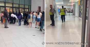 Three people treated for smoke inhalation after atria Watford evacuation