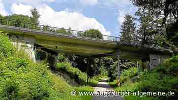 Mitten im Wald geht es nicht weiter: Sperrung auf dem Weldenbahnradweg
