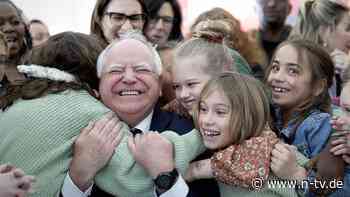 Vater, Veteran, Trainer, Jäger: Running Mate von Harris - wer ist Tim Walz?