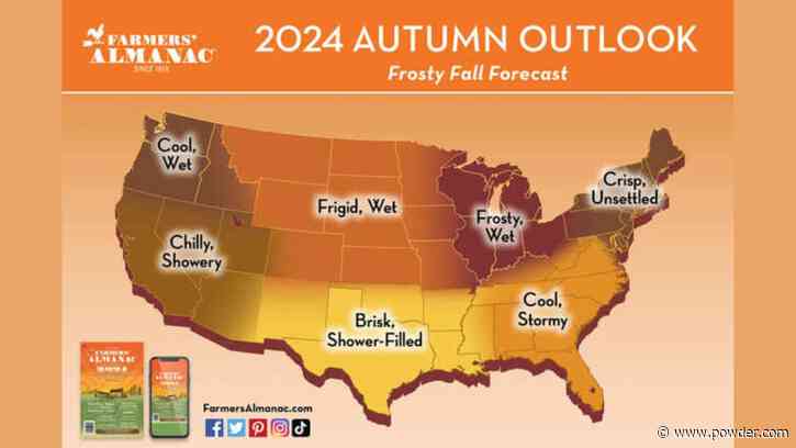 Farmers' Almanac Predicting "Crisp" Fall 2024