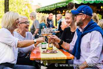 Vorfreude auf das Paderborner Weindorf