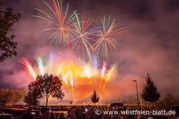 Annentag 2024 in Brakel: Hier gibt's das Video vom Feuerwerk-Finale