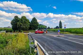 Wieder freie Fahrt auf der Osnabrücker Straße in Bünde