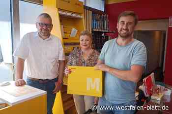 Briefmarken und osteuropäische Lebensmittel