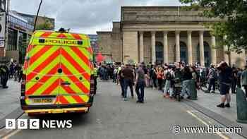 Man in court over violence at Sheffield protest