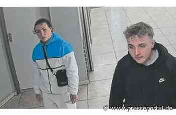 POL-H: Öffentlichkeitsfahndung: Wer kennt diese unbekannten Kreditkartendiebe?