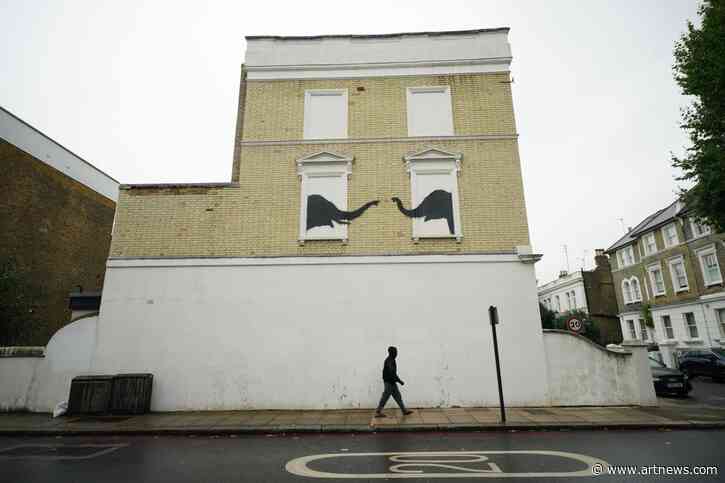 Second Banksy Artwork Appears in London in 24 Hours