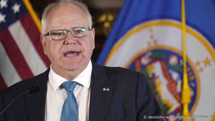 US-Wahl: Mit Tim Walz stärkt Vize-Präsidentin Harris den Wahlkampf im Mittleren Westen