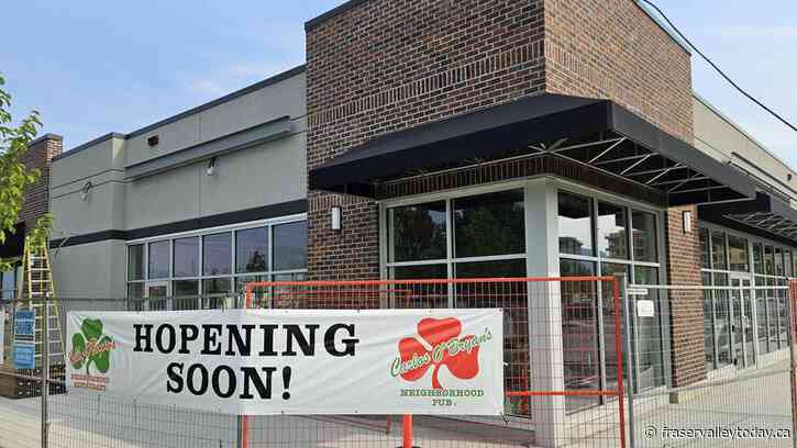 Irish-themed restaurant slated to open in September in Chilliwack
