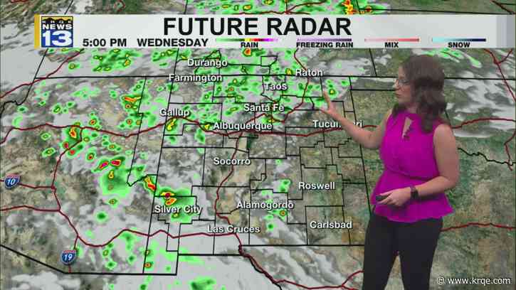 Temperatures continue to climb as the state remain mostly dry