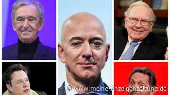Börsensturz in den USA: So viel Geld haben Elon Musk, Jeff Bezos & Co. verloren – eine Gewinnerin gab es aber