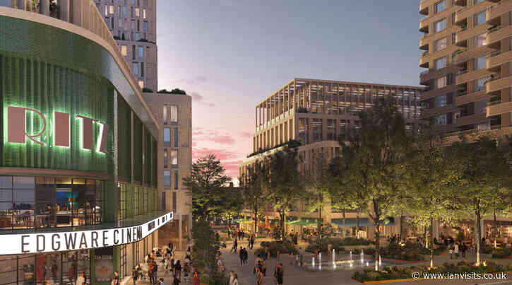 Major redevelopment plans for Edgware’s shopping centre and bus station submitted